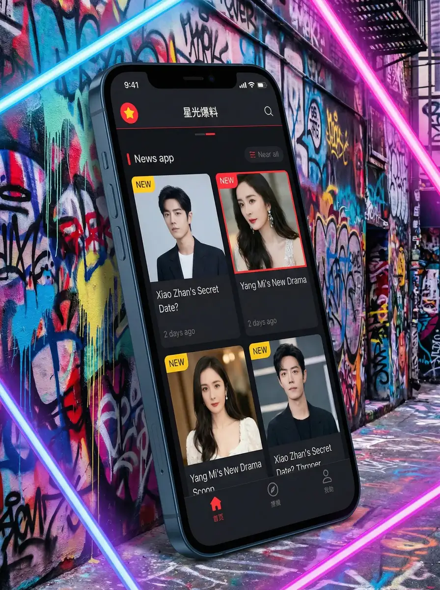 海角乱伦社区 APP界面展示 - 掌上吃瓜神器